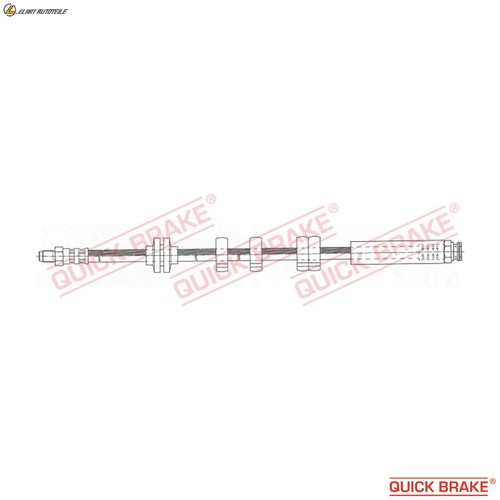 Brake hose 979 for fiat - 32.979,