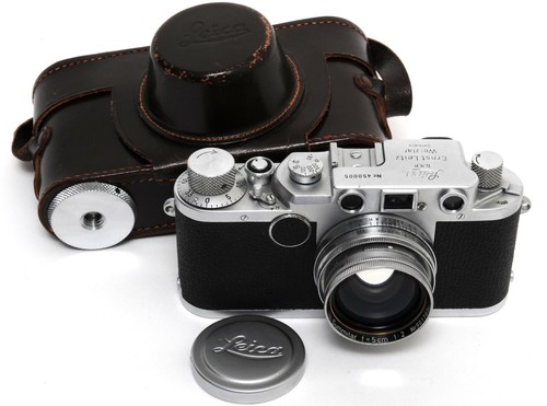 Leica iic camera sernr - camera, sernr.