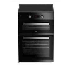 BEKO Pro BDI6C65K 60 cm Electric Cooker - Black & Silver