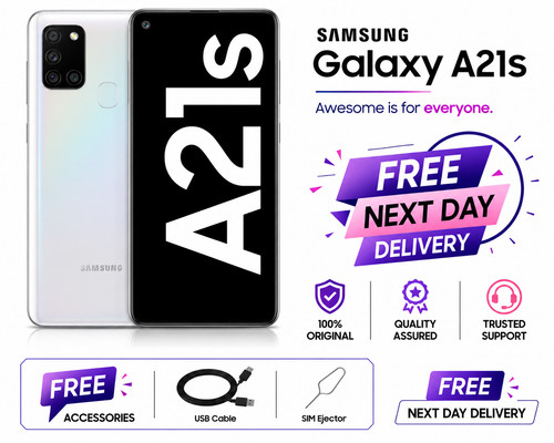 Samsung galaxy a21s 32gb white - a21s,
