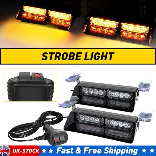 Amber led windshield strobe - 16,