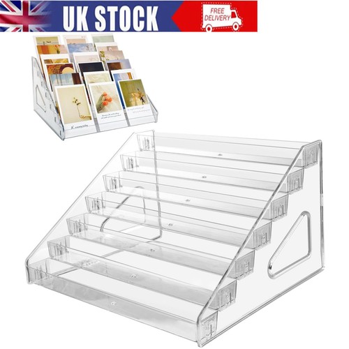 Clear acrylic tiers card - clear,