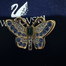 Swarovski Butterfly Brooch