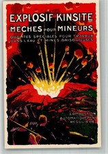 13716990 - Explosif Kinsite Meches pour Mineurs Werbung Bergbau