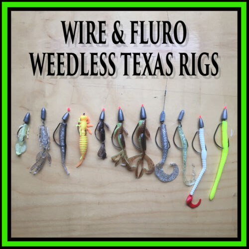 Pre tied weedless texas - pre,