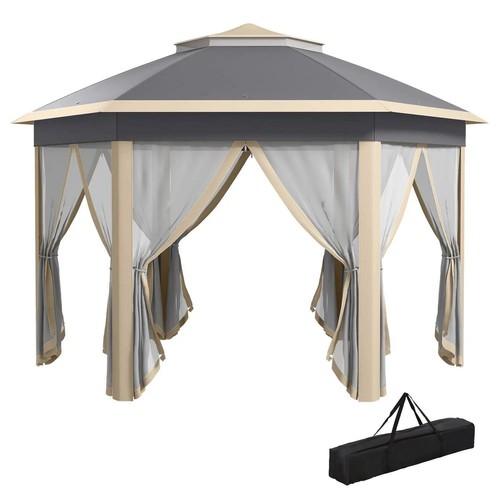 Hexagon pop gazebo outdoor - gazebo,
