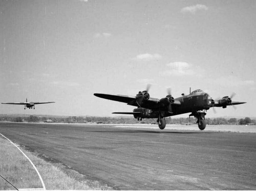 Raf horsa glider being towed - raf,