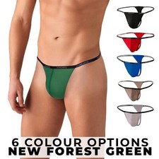 Doreanse 1390 Thong/String Lightweight Stretch Fabric Nylon Men’s Underwear