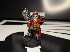 Commissar Astra Militarum Cadian Imperial Guard Warhammer 40K Metal OOP