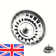 Premium Kitchen Sink Waste Strainer Plug Drain Filter Basket Replacement
