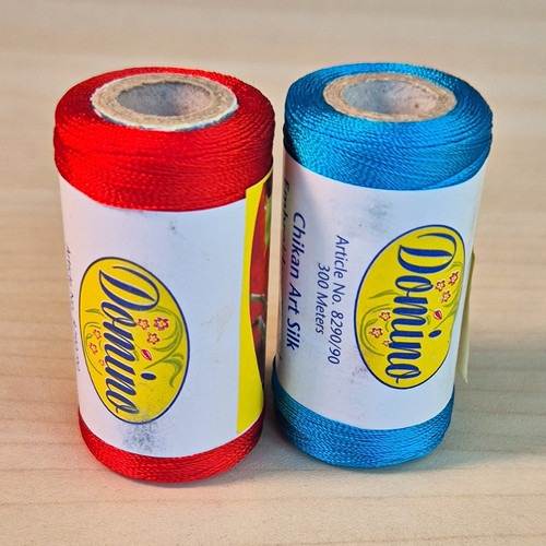 Domino chikan art silk - art,