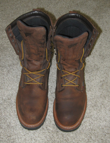 Red wing loggermax boots - red,