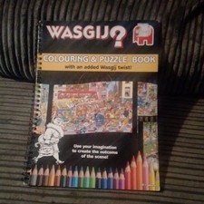 Wasgij colouring puzzle book - wasgij,