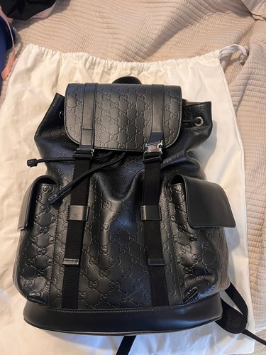 Gucci backpack black - gucci,