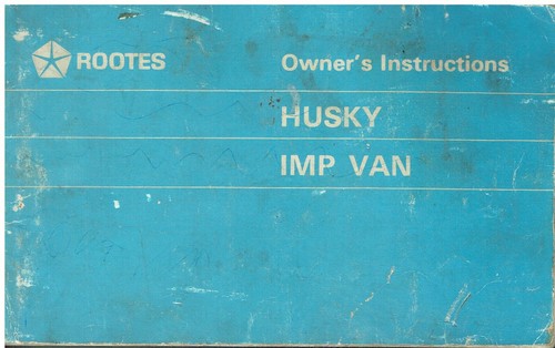 Hillman imp van - van, &