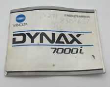 Minolta Dynax 7000i Camera