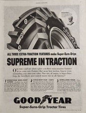 1951 Print Ad Goodyear
