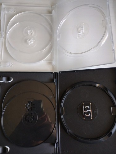 Various dvd cases 14mm - various, 14mm/7mm