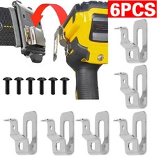 6PCS Belt Clip Hooks For DeWalt 18V 20V Drill Driver N268241 N169778/DCD980 GB