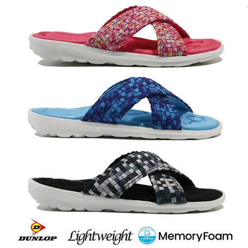Ladies dunlop memory foam - ladies, flip