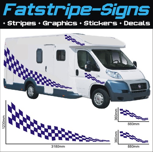 Motorhome vinyl checker - 3m,