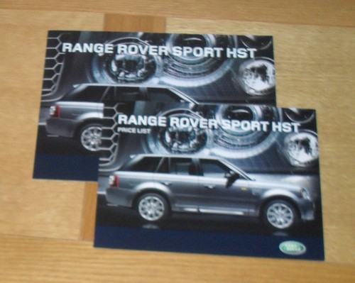 Range rover sport - range, brochure