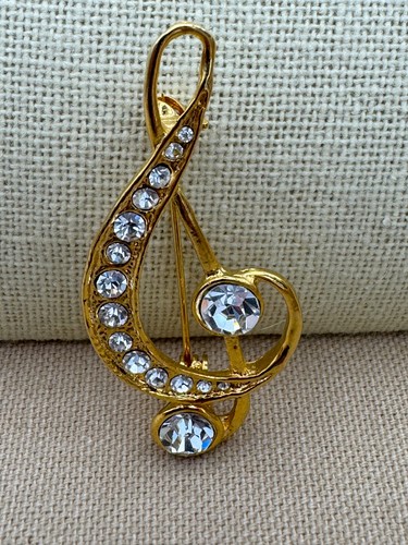 Vintage treble clef music note - treble,