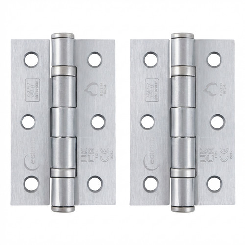 Eclipse satin chrome hardware - satin,