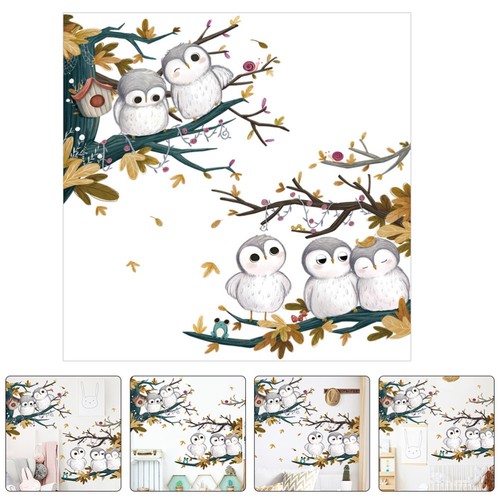 Sets owl wall sticker child - sets,