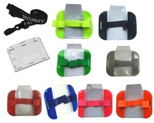 SECURITY Red lanyard Neck