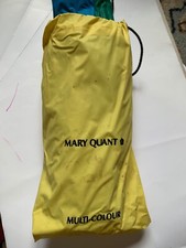 1980s original mary quant rain cape with bag