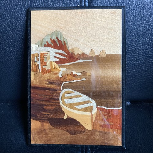 Vintage italian marquetry - vintage,