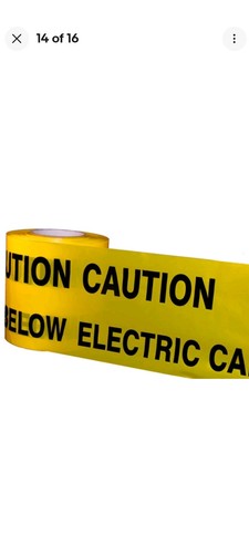 Caution underground warning - caution,