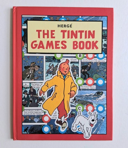 The tintin games book - book, hergé