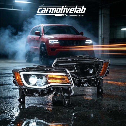 Full led projector headlights - full,