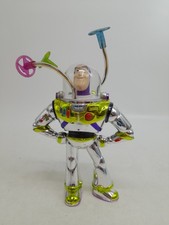 Disney Pixar Toy Story Metallic Buzz Lightyear 8.5" Figure Spinning Helmet