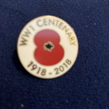 WW1 1918-2018 Centenary Metal