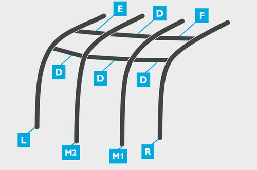 Replacement air poles for - replacement,