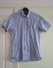 SIZE M (44") MENS RAGING BULL BLUE SHORT SLEEVED SHIRT WORKWEAR HOLIDAY