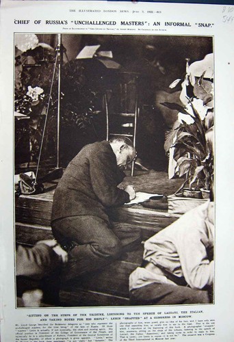 Old vintage print 1922 tribune - 1922,