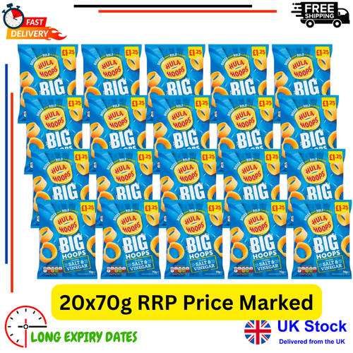 20x70g hula hoops big - hoops,