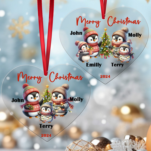 Personalised acrylic christmas - personalised,