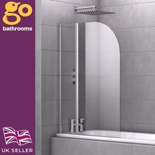 Curved bath screen - bath, 6mm
