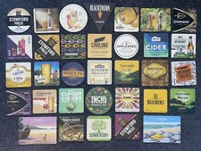 33 X Cider / Beer Mats Pack -