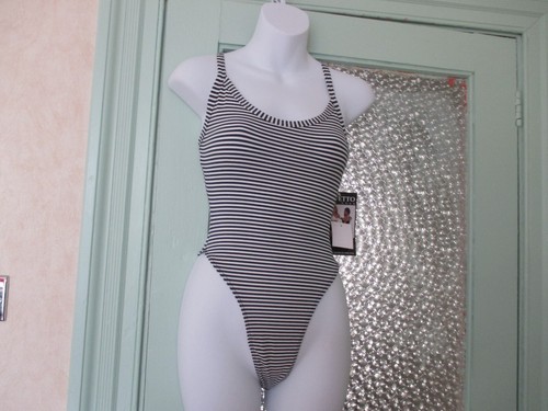 Perfetto striped bodysuit - striped,