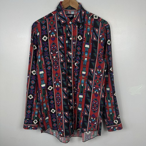 Wrangler western shirt aztec - wrangler,