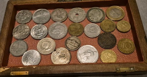 World coins job lot mixed - job,