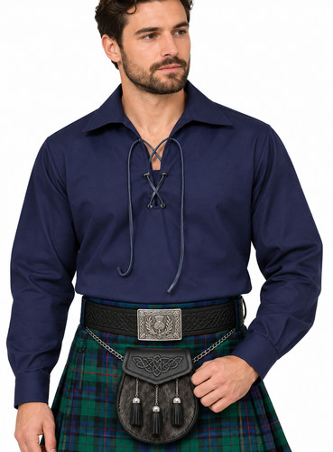 Men navy blue traditional - navy,