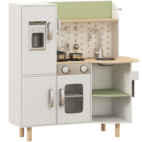 Kids wooden play kitchen set - kitchen,