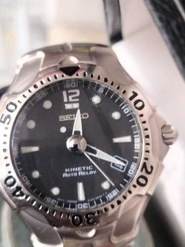 Seiko kinetic auto relay - kinetic, men's